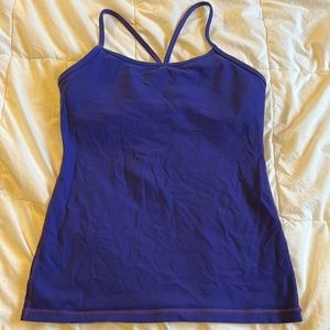 Size 8 built in bra tank LULULEMON